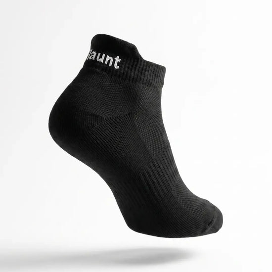 Flaunt Socks product shot, floating