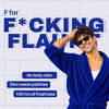 F for Flaunt: no body odour and 100 hours of freshness, flaunt MEN.