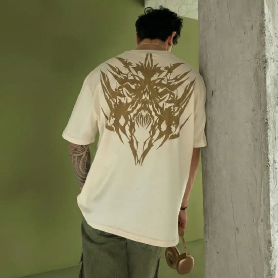 Flaunt Your Ink Golden Sigil oversized printed t-shirt unisex - tattoo lifestyle apparel