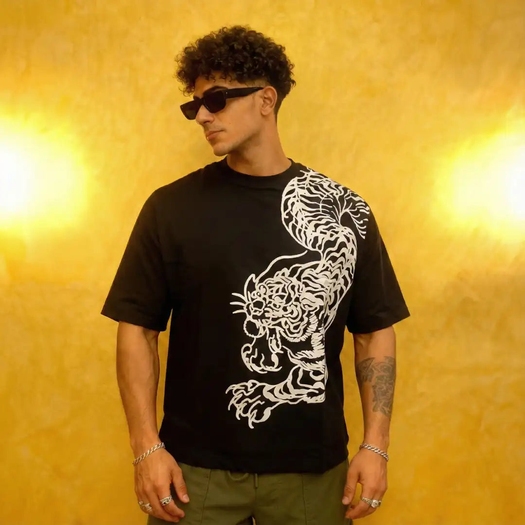 Flaunt Your Ink Dual Spirit oversized printed t-shirt unisex - tattoo lifestyle apparel